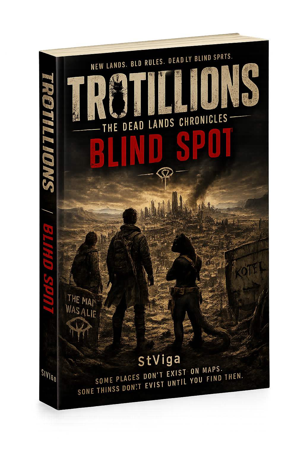 TROTILLIONS: BLIND SPOT Book Cover